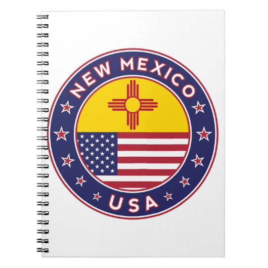 Nieuw Mexico Notitieboek (Voorkant)