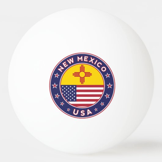 Nieuw Mexico Pingpongbal (Voorkant)