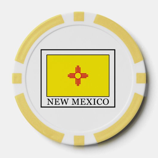 Nieuw Mexico Pokerchips (Voorkant)