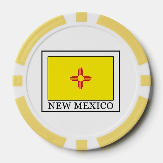 Nieuw Mexico Pokerchips (Voorkant)