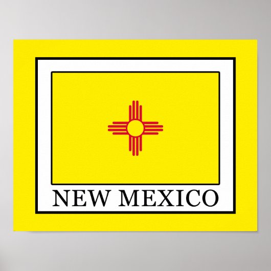 Nieuw Mexico Poster (Voorkant)