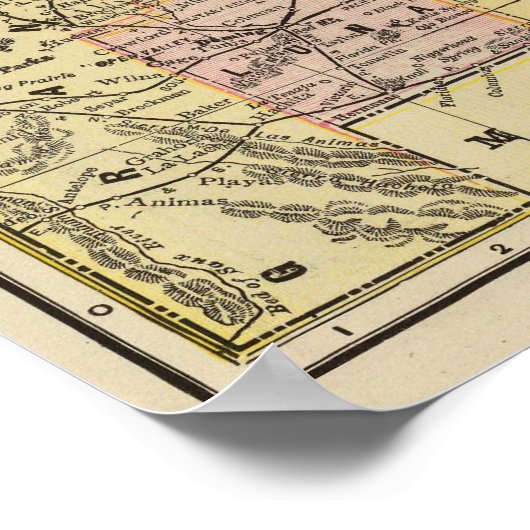 Nieuw Mexico Poster (Hoek)