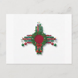 Nieuw Mexico Prettig Kerstfeest Uitnodiging Briefkaart