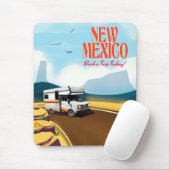Nieuw-Mexico reisposter Muismat (Met muis)