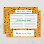 Nieuw Mexico Rood & Groen Chili Tamales Zia Nopale (Voorkant / Achterkant)