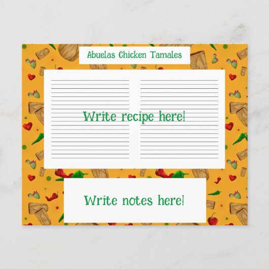 Nieuw Mexico Rood & Groen Chili Tamales Zia Nopale (Voorkant)