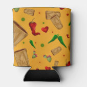 Nieuw Mexico Rood & Groen Chili Tamales Zia Nopale Blikjeskoeler (Achterkant)