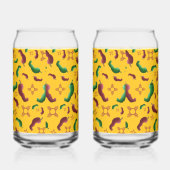 Nieuw Mexico Rood & Groen Chili Tamales Zia Nopale Blikvorm Glas (Rechts)