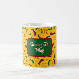 Nieuw Mexico Rood & Groen Chili Tamales Zia Nopale Koffiemok