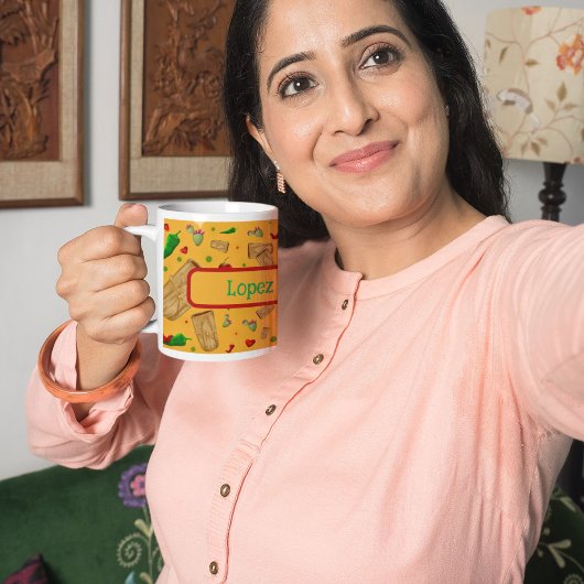 Nieuw Mexico Rood & Groen Chili Tamales Zia Nopale Koffiemok