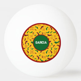 Nieuw Mexico Rood & Groen Chili Tamales Zia Nopale Pingpongbal