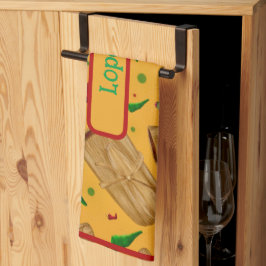 Nieuw Mexico Rood & Groen Chili Tamales Zia Nopale Theedoek