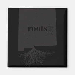 Nieuw Mexico Roots Staat Kaart Shirt Thuis Liefde Magneet