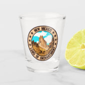 Nieuw Mexico Shot Glas (Voorkant)