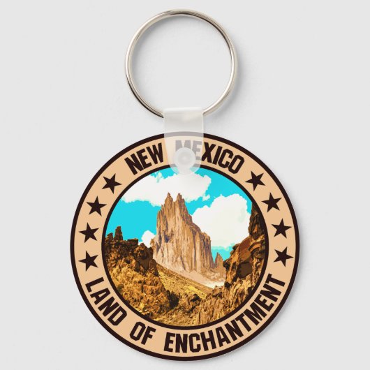 Nieuw Mexico Sleutelhanger (Voorkant)