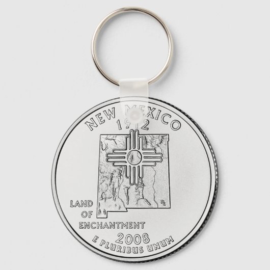 Nieuw Mexico Sleutelhanger (Voorkant)