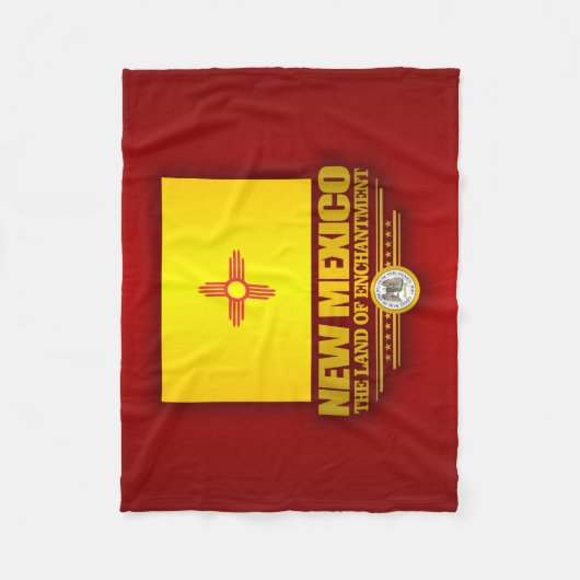 Nieuw-Mexico (SP) Fleece Deken (Voorkant)