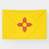 Nieuw Mexico Spandoek (Horizontaal)