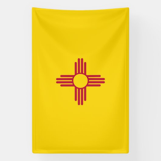 Nieuw Mexico Spandoek (Verticaal)