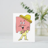NIEUW MEXICO ~ Stand van de NIEUWE MEXICO NM Briefkaart (Staand voorkant)