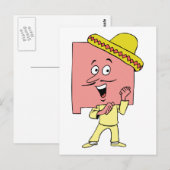 NIEUW MEXICO ~ Stand van de NIEUWE MEXICO NM Briefkaart (Voorkant / Achterkant)