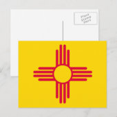 Nieuw Mexico State Flag Design Decor Briefkaart (Voorkant / Achterkant)
