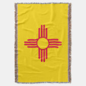 Nieuw Mexico State Flag Design Decor Deken (Voorkant Verticaal)