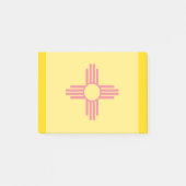 Nieuw Mexico State Flag Design Decor Post-it® Notes (Voorkant)