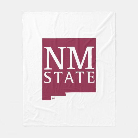 Nieuw-Mexico State Fleece Deken (Voorkant)