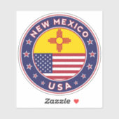 Nieuw Mexico Sticker (Vel)