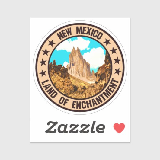 Nieuw Mexico Sticker (Vel)