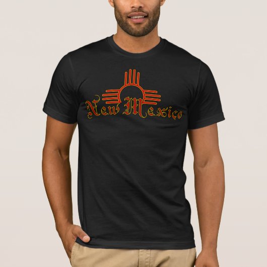 Nieuw Mexico T-shirt (Voorkant)