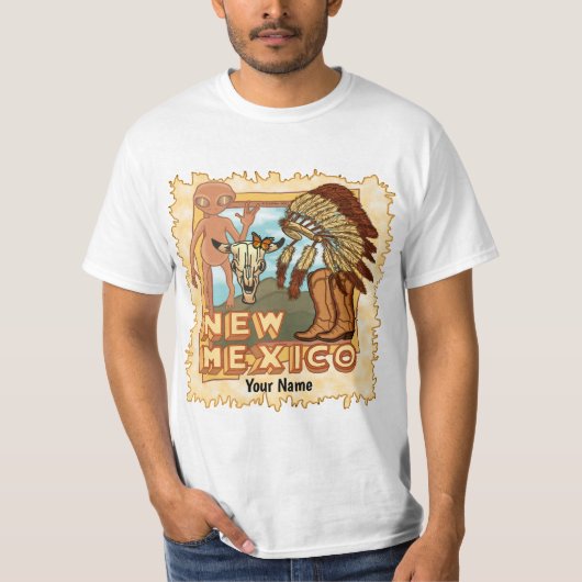 Nieuw Mexico T-shirt (Voorkant)
