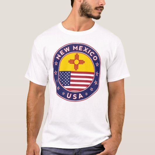Nieuw Mexico T-shirt (Voorkant)