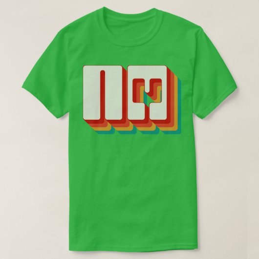 Nieuw Mexico T-shirt (Design voorkant)