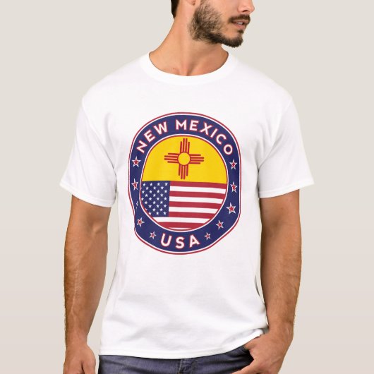 Nieuw Mexico T-shirt (Voorkant)