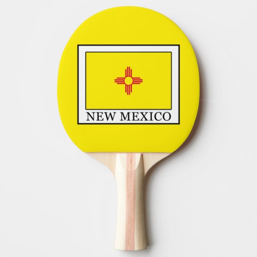 Nieuw Mexico Tafeltennisbatje (Voorkant)