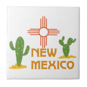 Nieuw Mexico Tegeltje (Voorkant)