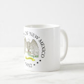 Nieuw Mexico-teken Koffiemok (Voorkant rechts)