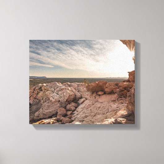 Nieuw-Mexico - Verenigde Staten Canvas Afdruk (Voorkant)