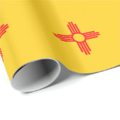 NIEUW MEXICO-Vlagpatroon Cadeaupapier (Rol Hoek)
