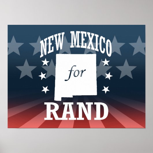 NIEUW MEXICO VOOR RAND PAUL POSTER (Voorkant)