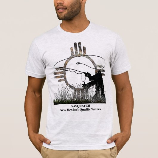 Nieuw Mexico's Quality Waters T-shirt (Voorkant)
