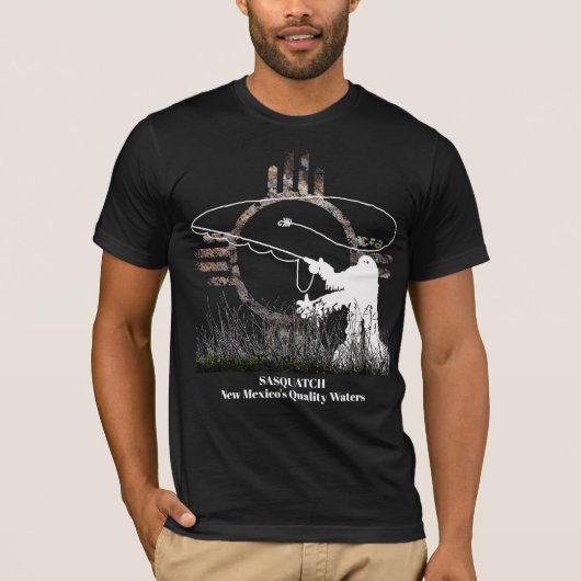 Nieuw Mexico's Quality Waters T-shirt (Voorkant)