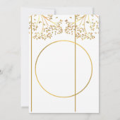 Nieuw modern herfst huis verhuisfeestje in kaart (Achterkant)