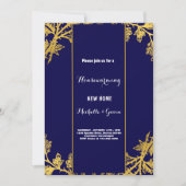 Nieuw modern herfst huis verjaardagsfeest in kaart (Voorkant)