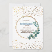 Nieuw modern herfst huisfeest in kaart (Voorkant)