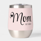 Nieuw Moeder Cadeau Blush Roze Script Moeder Geves (Voorkant)