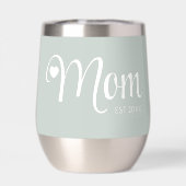 Nieuw Moeder Cadeau Salie Groen Script Moeder Geve (Achterkant)