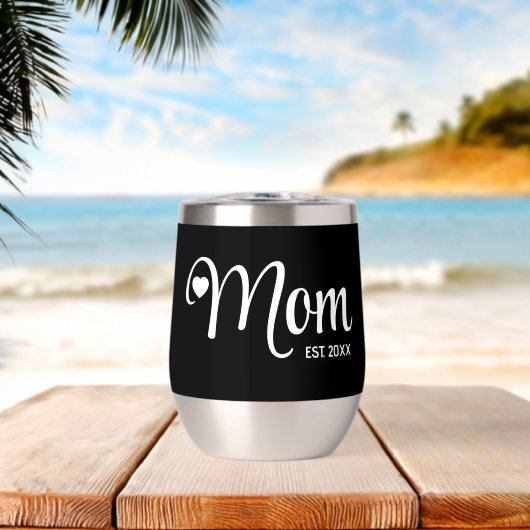 Nieuw Moeder Cadeau Script Moeder Gevestigd (Strand (Gedraaid) )